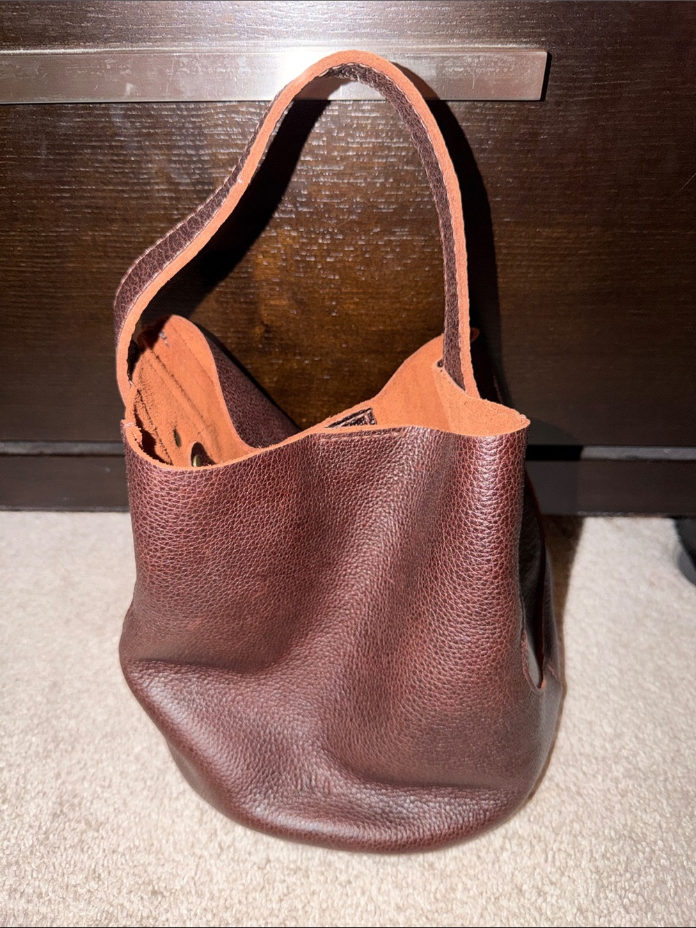 PLG Belle Bucket Tote Bag - Coldbrew